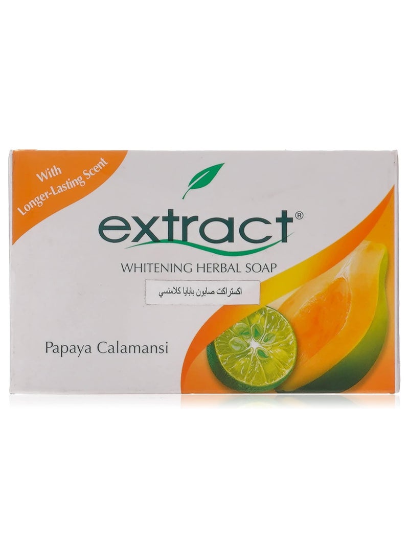 صابون كالامانسي للوجه والجسم بالبرتقال والبابايا، 125 جرام