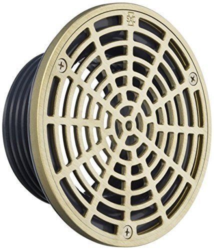 Sioux Chief Soux Chief 832-4HNR Finish Line Adjustable Floor Drain Schlage 40 Hub Connection, 6 1/2" - Image 1