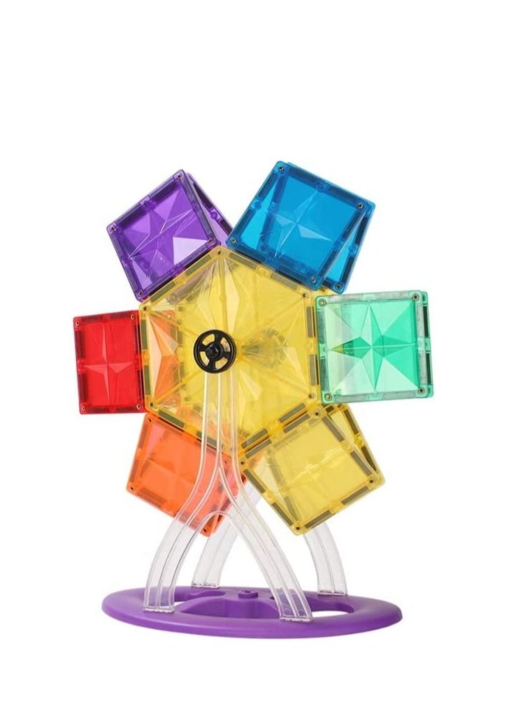 Cordova 3D Star Magnetic Tiles Set Fun and Educational Toy STEAM for Learning & Creativity Best Gift for 3 to 8 Years Old Boys Girls (46 PCs) - Image 4