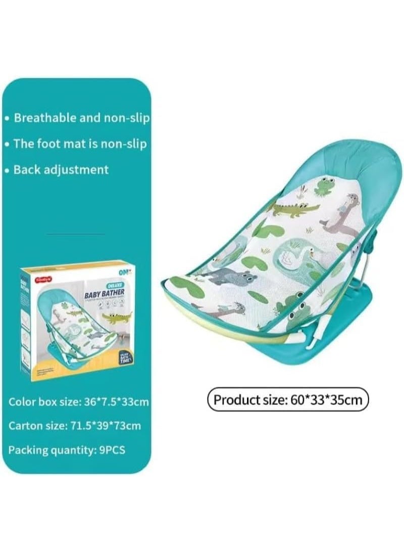Tiibaby Deluxe Baby Bather, 3-Position Recline, 0+ Months  - Image 3