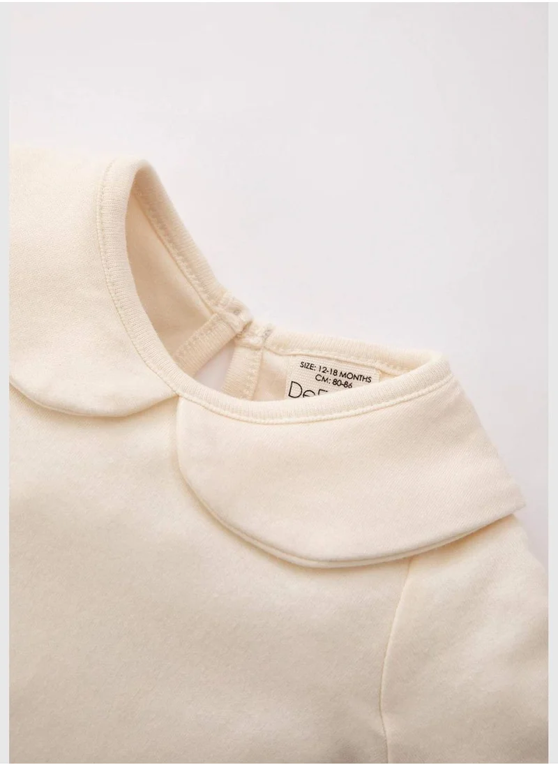 DeFacto 3 Pack BabyGirl Baby Neck Knitted Set