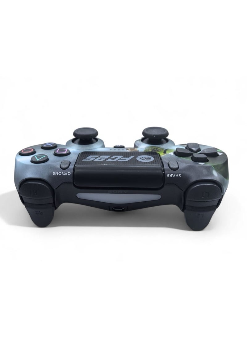Graphic PS4 Controller – Wireless DualShock 4 Gamepad for PlayStation 4 / PS4 Slim / PS4 Pro with Custom Design, Vibration, Touchpad & LED Light Bar" - Image 2