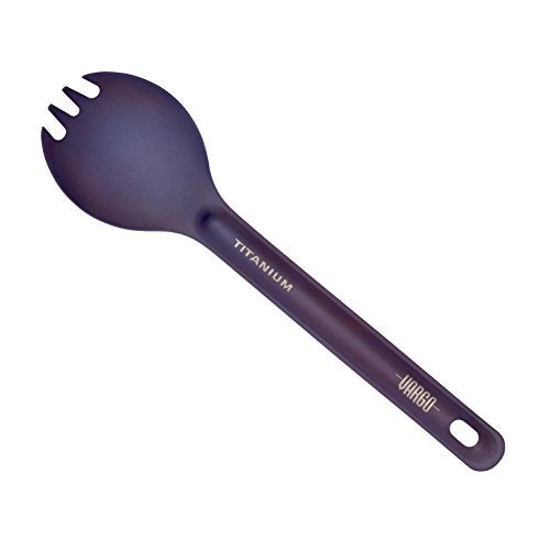 Vargo Titanium Spork ULV, Lavender - Lightweight, Durable, and Versatile Eating Utensil for Backpacking and Camping - Image 2