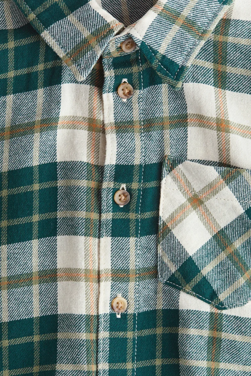 H&M Cotton flannel shirt