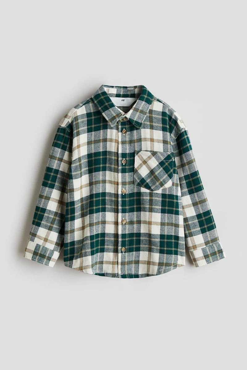 H&M Cotton flannel shirt