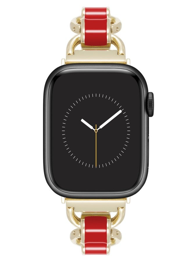 Anne Klein Fashion Chain Bracelet for Apple Watch, Secure, Adjustable, Apple Watch Replacement Band, Fits Most Wrists - Image 1