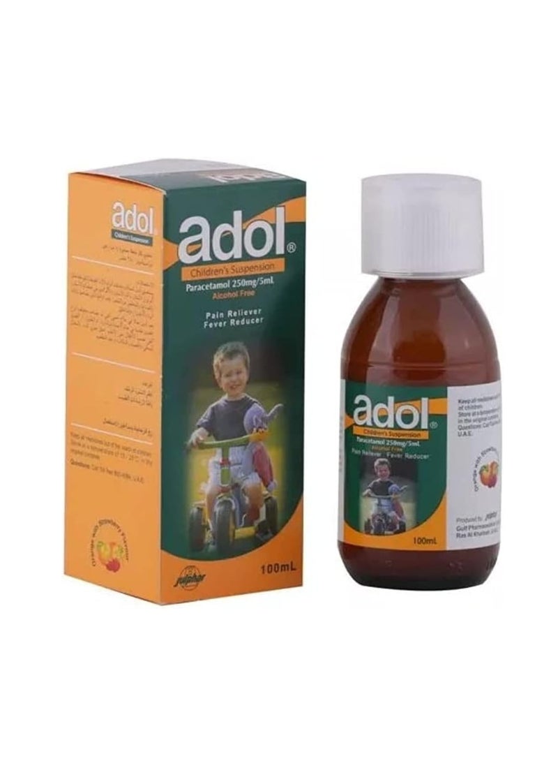adol ® 250mg/5ml - Suspension - 100mL Glass Bottle