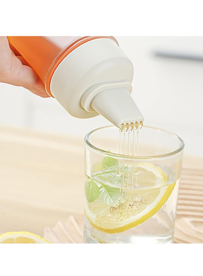 Oasisgalore Squeeze Bottles, 8 OZ Plastic Condiment Squeeze Squirt Bottles for Ketchup, Oil, Honey.  - Image 4