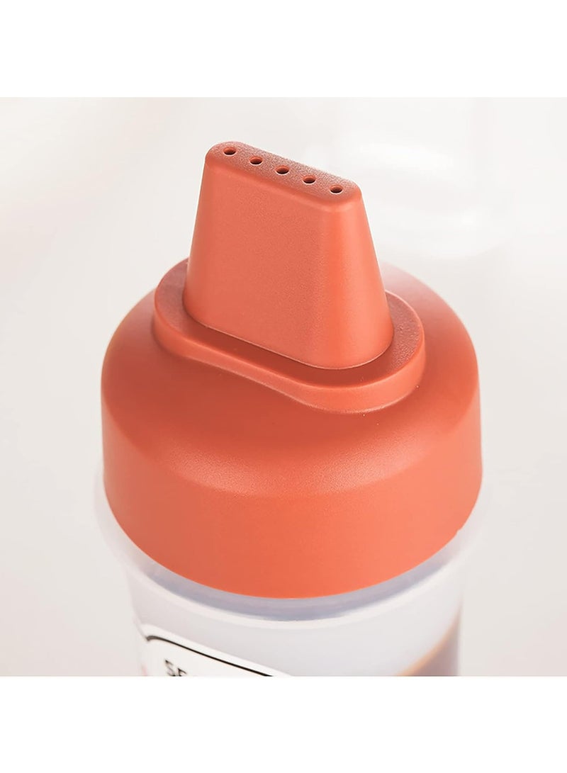 Oasisgalore Squeeze Bottles, 8 OZ Plastic Condiment Squeeze Squirt Bottles for Ketchup, Oil, Honey.  - Image 5
