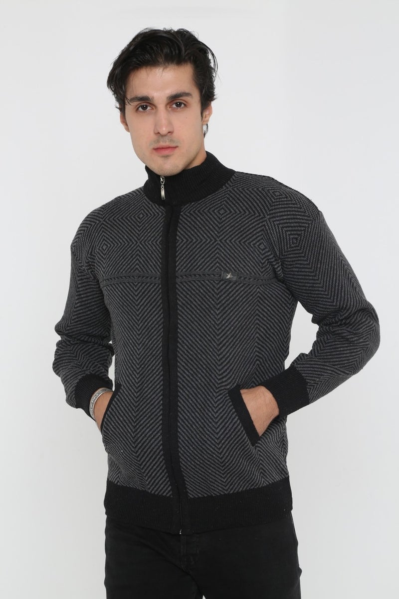 KMK Kombin KMK Combination Baba Super Oversized Knitwear Zippered Knitted Cardigan & Sweater  - Image 1