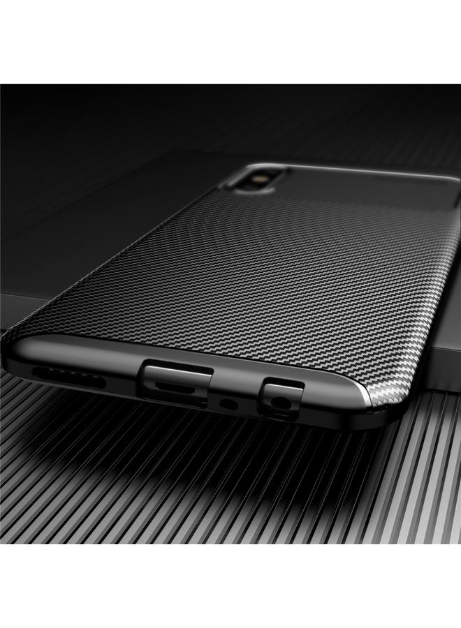 S-TOP Case For Huawei Enjoy 10e Carbon Fiber Texture Shockproof TPU Case - Image 4