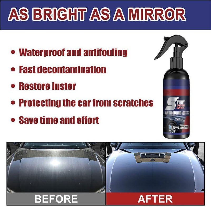 klarako Kdkn Spray Coating Agent - Multi Functional Coating Renewal Agent Spray, 3 in 1 Ceramic Car Coating Spray High Protection, Quick Coating Agent Spray (2) - Image 2