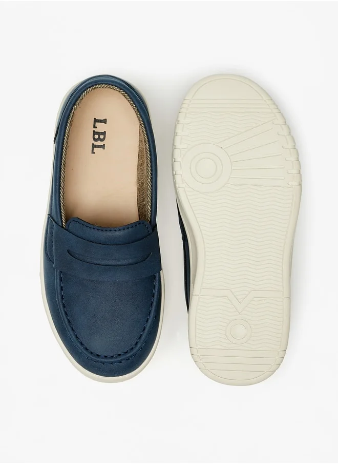 LBL by Shoexpress Boy's Solid Slip-On Loafers Ramadan Collection