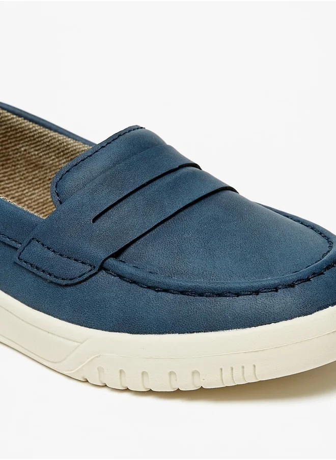 LBL by Shoexpress Boy's Solid Slip-On Loafers Ramadan Collection