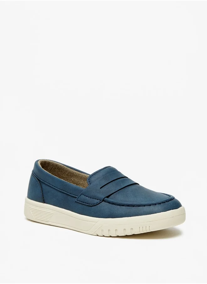 LBL by Shoexpress Boy's Solid Slip-On Loafers Ramadan Collection