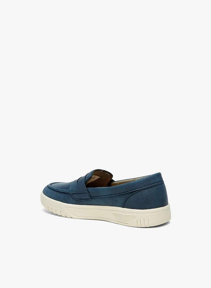 LBL By Shoexpress Solid Slip-On School Loafers