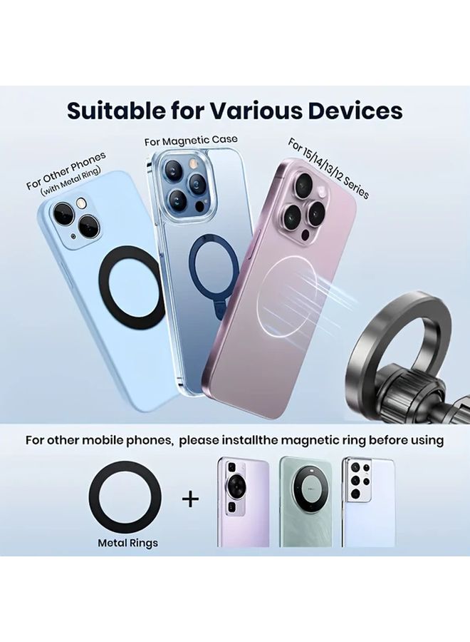 Black Rotatable Waterproof Car Tablet Phone Holder with Magnetic Ultra Long Gooseneck Dashboard Mount Fits 4 7 to 13 Inch Devices for iPad Galaxy Tab Fire HD - Image 3