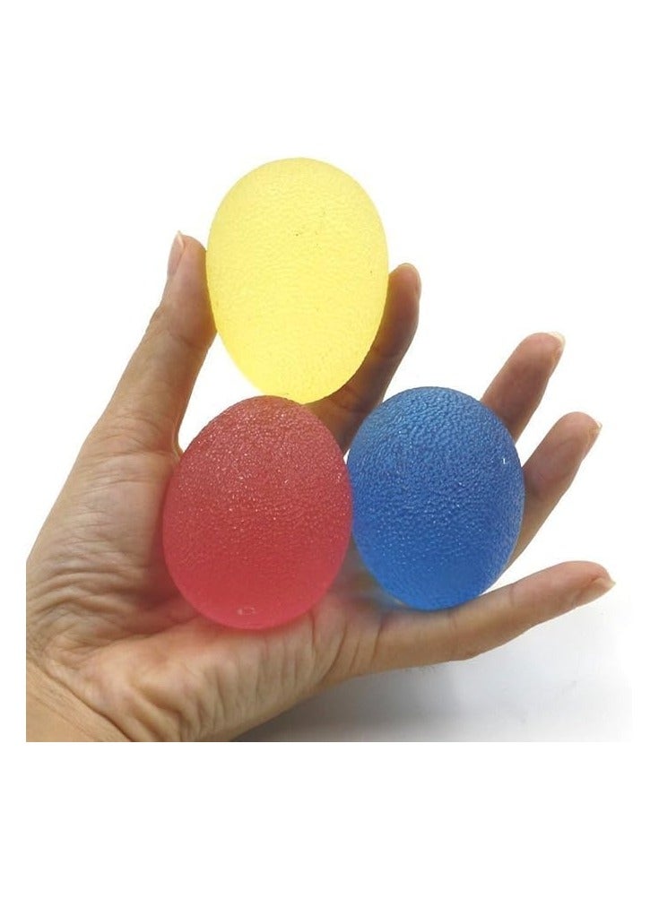 Phyzioline Hand Trainer Finger Trainer Ball, 1 Ball Soft Rubber Kneading for Hands Therapy Osteoarthritis, Finger Training, Relieves Stress, Anxiety Relief for physiotherapy - Image 4
