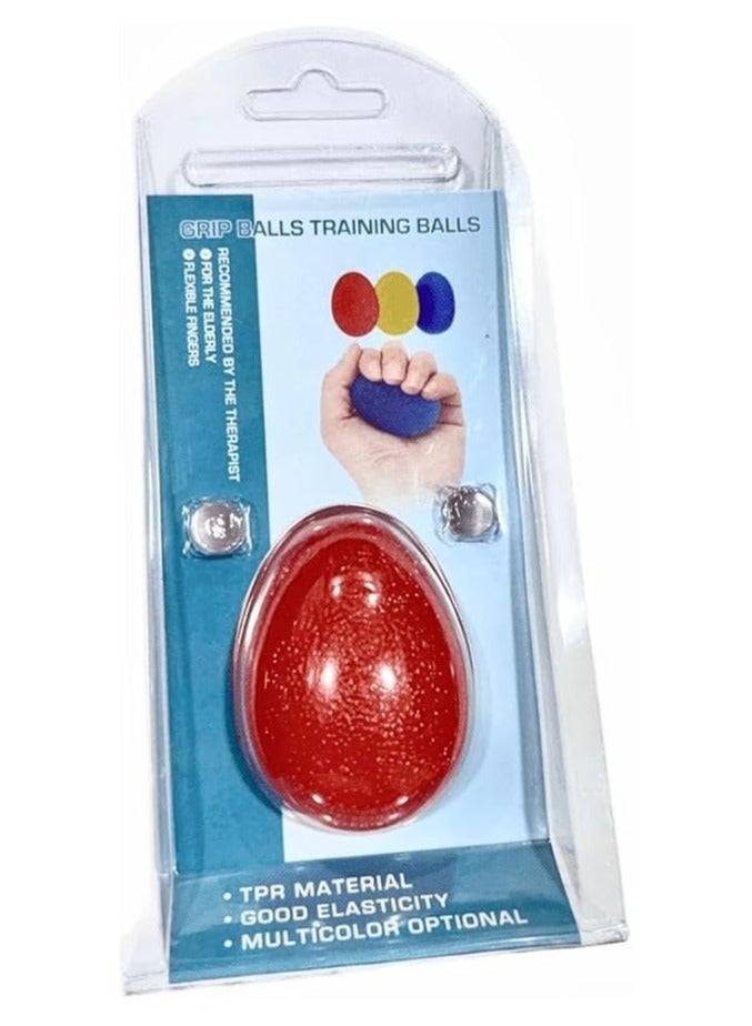 Phyzioline Hand Trainer Finger Trainer Ball, 1 Ball Soft Rubber Kneading for Hands Therapy Osteoarthritis, Finger Training, Relieves Stress, Anxiety Relief for physiotherapy - Image 1