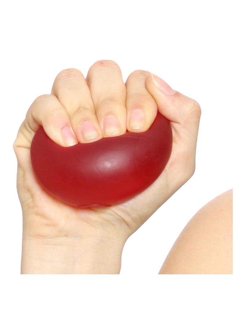 Phyzioline Hand Trainer Finger Trainer Ball, 1 Ball Soft Rubber Kneading for Hands Therapy Osteoarthritis, Finger Training, Relieves Stress, Anxiety Relief for physiotherapy - Image 3