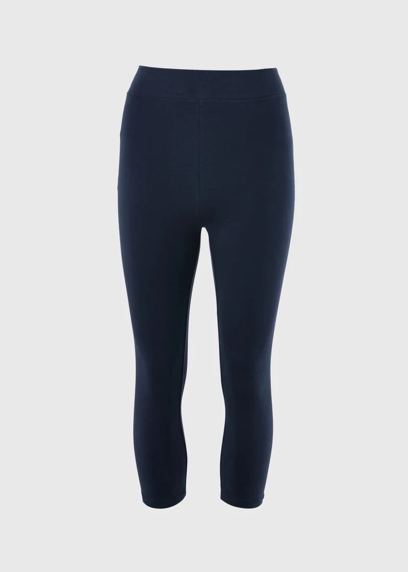 Matalan Navy Cropped Leggings