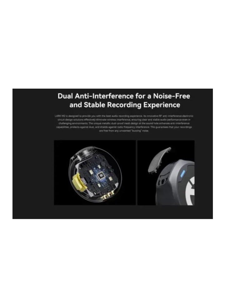 هولي لاند Hollyland Lark M2 Combo Wireless Microphone System For Camera & Phone - Image 3