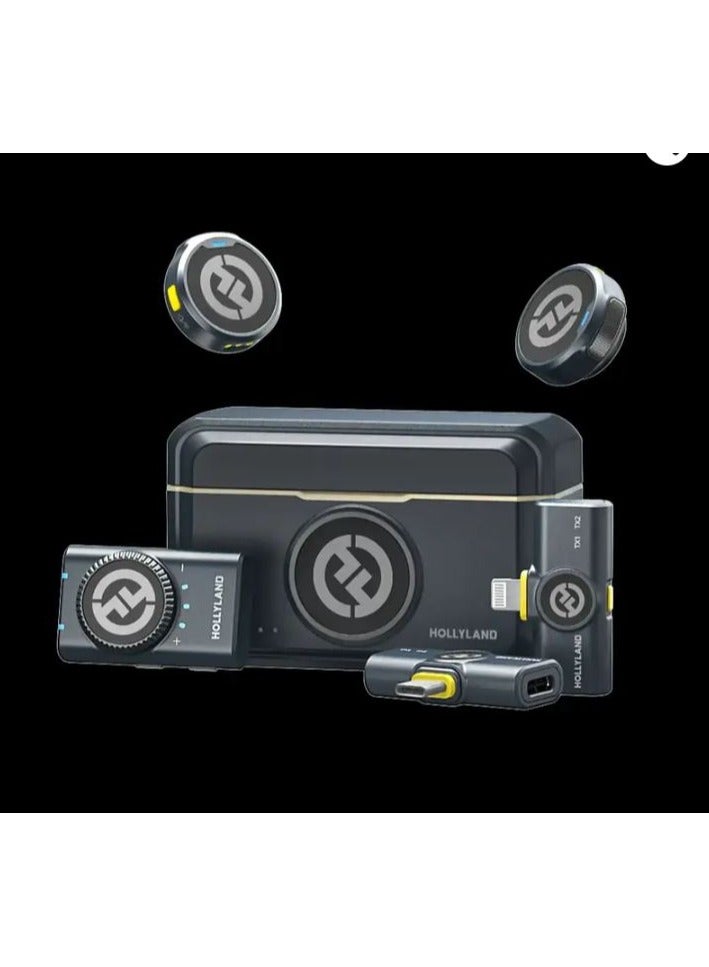 هولي لاند Hollyland Lark M2 Combo Wireless Microphone System For Camera & Phone - Image 1