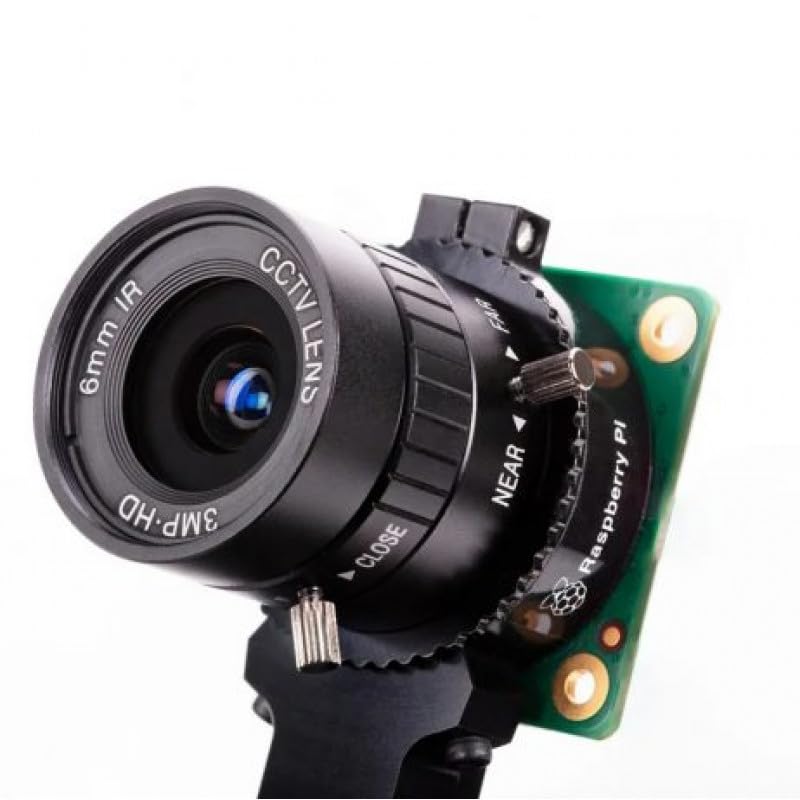 REES52 6mm Wide Angle Lens for Compatible with Raspberry Pi Camera - Image 3