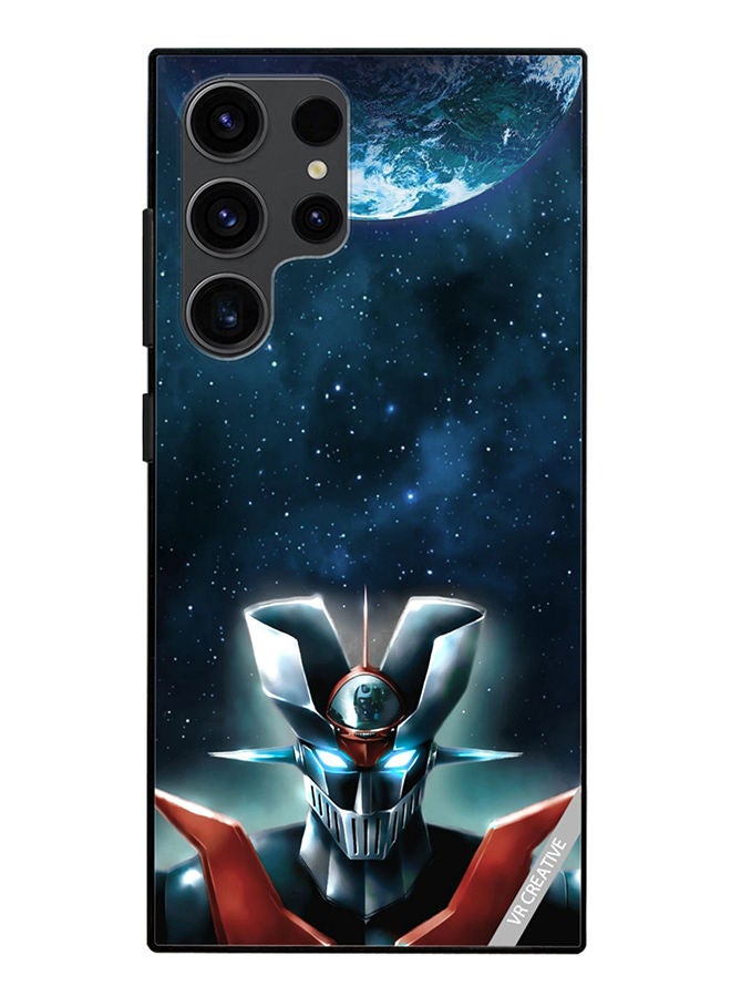 VR CREATIVE Protective Case Cover For Samsung Galaxy S23 Ultra 5G Mazinger Z Design Multicolour