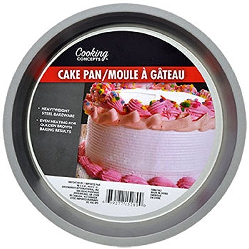 Party Catering Supplies Cooking Concepts Round Cake Pans 8 Diameter 2 ct pack