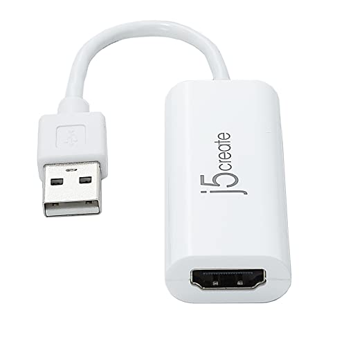 j5create USB to HDMI Display Adapter- USB to HDMI 1080P Cable Converter Adapter for Windows (JUA195) - Image 4