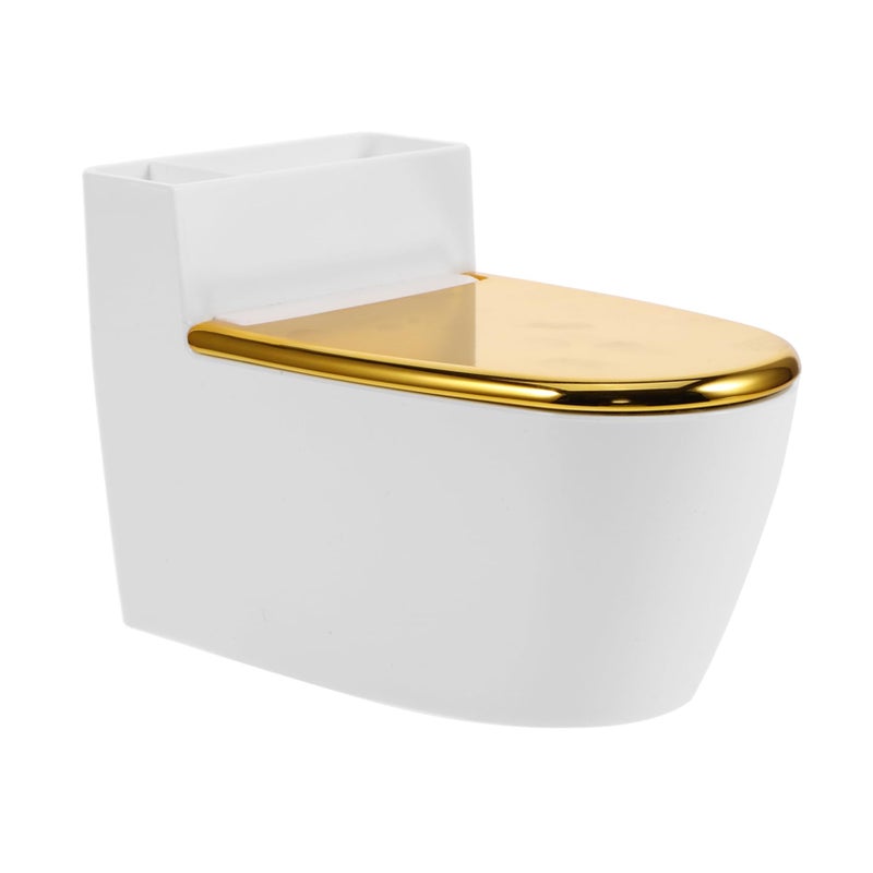 Wall Mounted Toilet Shaped Ashtray Indoor Bathroom Ash Holder Space Saving Design 1 Piece - Image 2