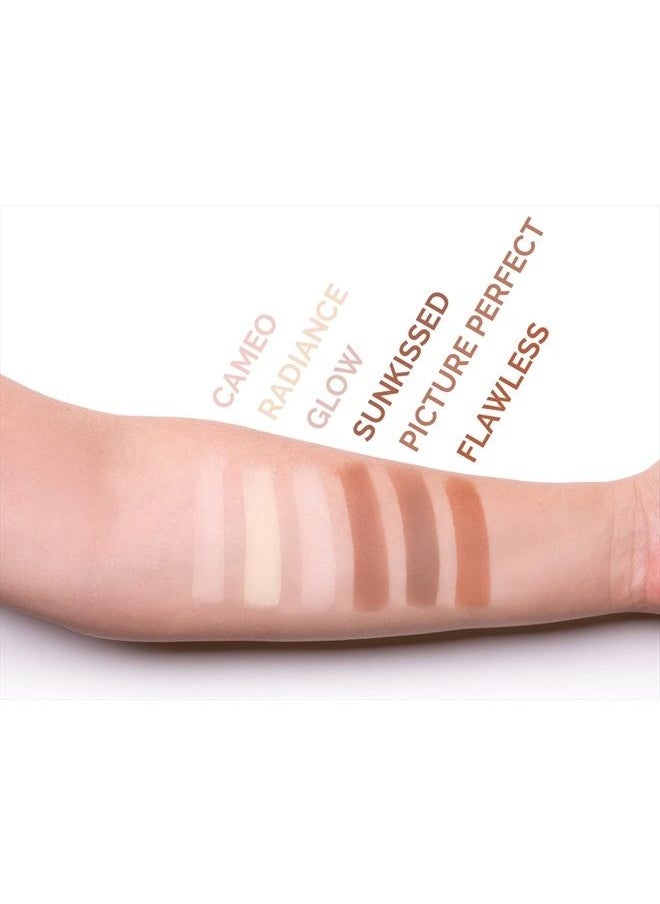 Aesthetica - Cosmetics Contour and Highlighting Powder Foundation Palette/Contouring Makeup Kit; Easy-to-Follow, Step-by-Step Instructions Included - Image 1