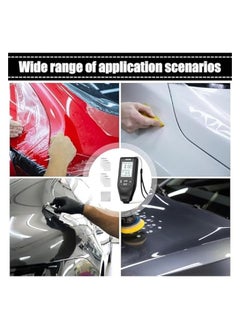 PROMASS Paint Thickness Gauge, Paint Thickness Measuring Tool, Digital Meter Probe Paint Thickness Gauge, Automotive Paint Thickness Tester for Automotive Coatings, 0~2000um Paint Thickness Gauge  - Image 4