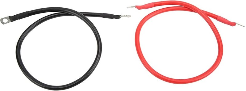AQXREIGHT 8AWG Red Black Battery Inverter Cable 2PCS Flexible PVC for Car Boat Solar - Image 3