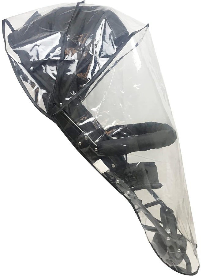 LLUFO Stroller Rain Cover Universal Stroller Cover for Toddler Umbrella Strollers - Image 3