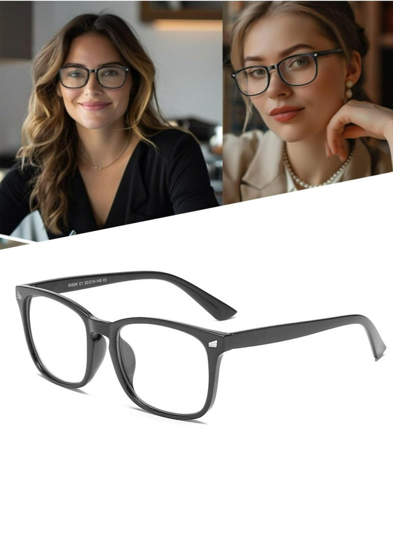 AZorb Blue Light Glasses for Men and Women, Filter Blue-light Blocking Eyeglasses Ultra Light Reading TV PC Phone Computer Fashion Gaming Eye Glasses - Image 1