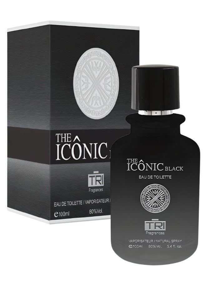 عطور TRI 8 قطع عطر بلاك أيقوني للرجال 100 مل - Image 2