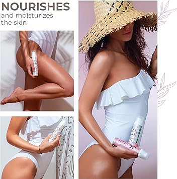 COCOSOLIS Natural Sunscreen Lotion SPF 50 Effective UVA and UVB protection Longlasting Saturated Tan Nourished Hydrated Skin For Face Body Mineral Sun Block 100 Natural Ingredients - Image 2