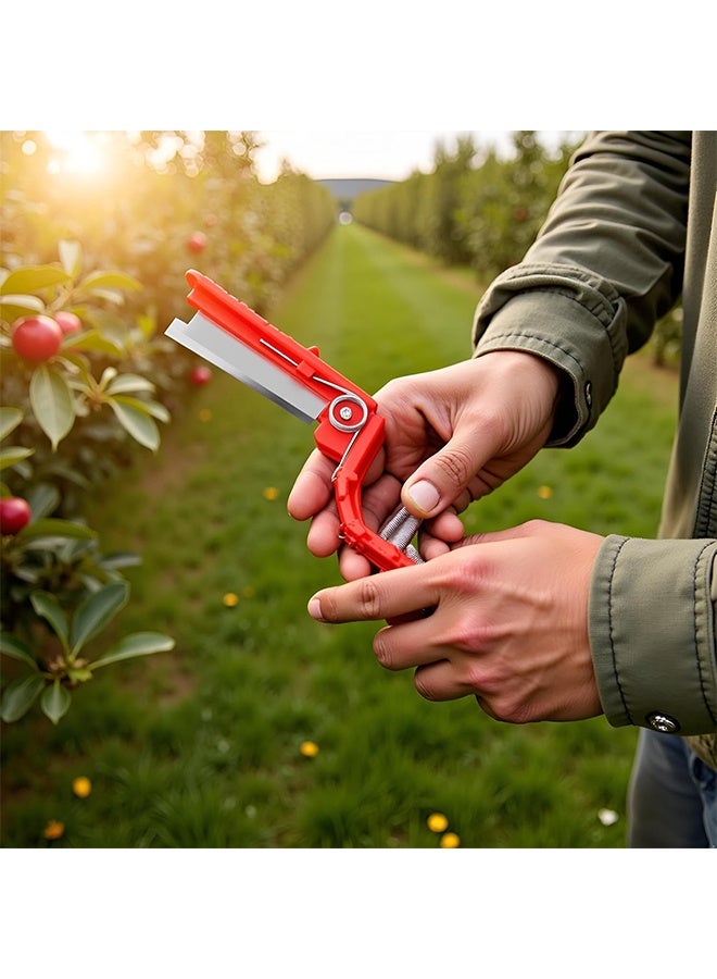 Ba Love 3 Pcs Red Multifunctional Gardening Thump Knife, New Gardening Picking Finger Knife Thumb Cutter, Garden Finger Fruit Picker, Garden Orchard Hand Tools for Gardeners Picking Fruits - Image 4
