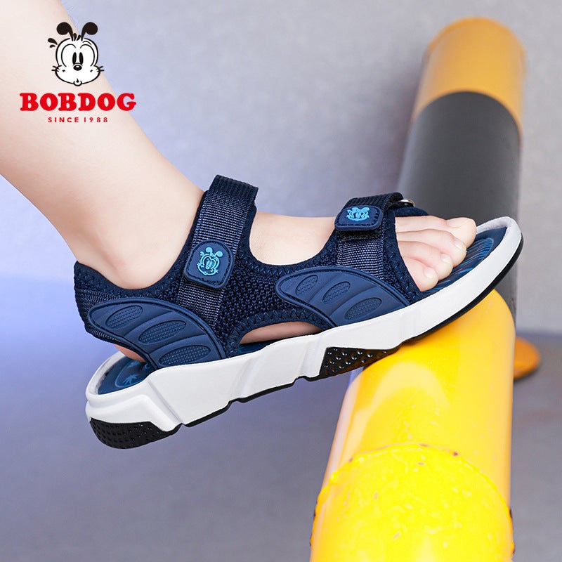 Babu Bean Children'S Shoes 2024 Children'S Casual Sandals Girls Open Toe Beach Shoes Boys Fashionable Shoes Soft Sole - Image 2