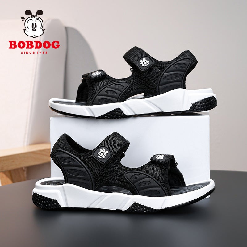 Babu Bean Children'S Shoes 2024 Children'S Casual Sandals Girls Open Toe Beach Shoes Boys Fashionable Shoes Soft Sole - Image 3