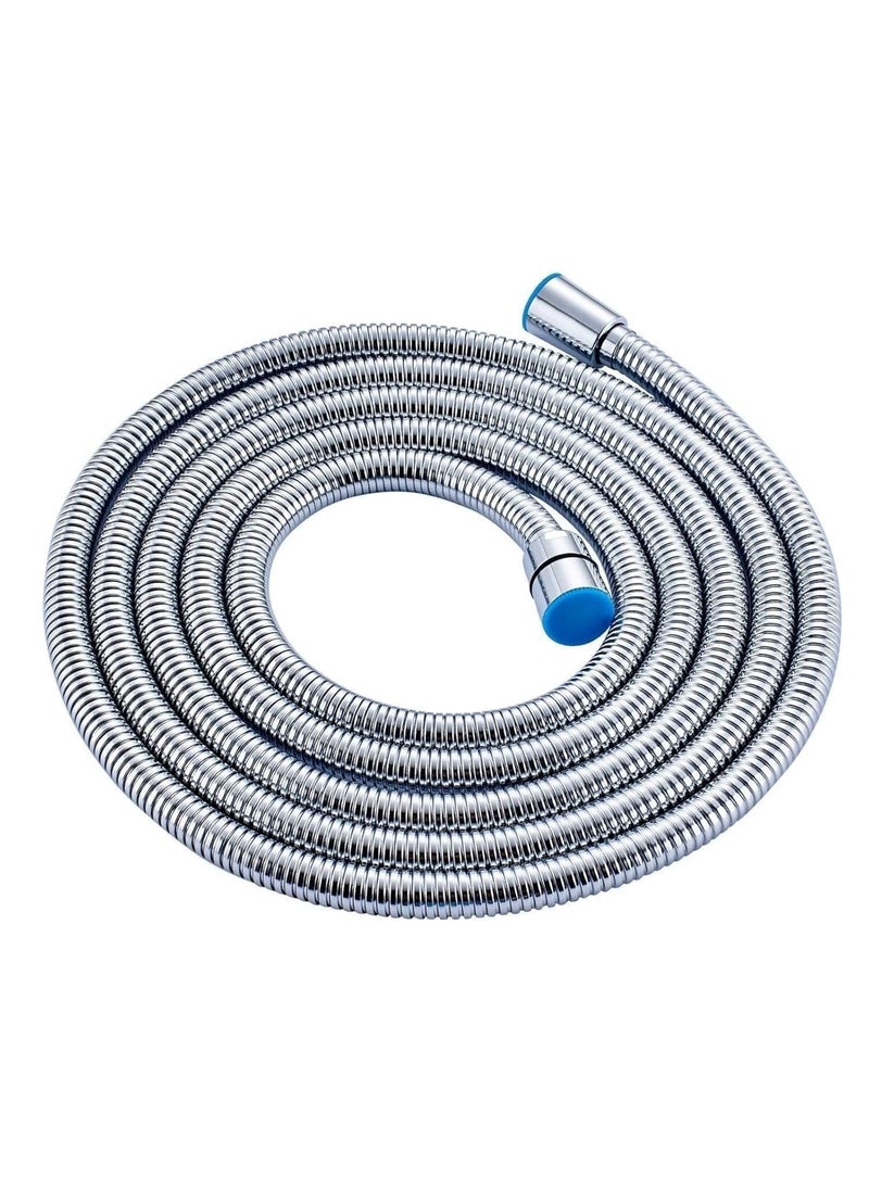KINIK KINIK Diamond Stainless Steel Chrome Finished 2 Meter Flexible Shower Hose Handshower Hose Shower Tube and Health Faucet Tube for Bathroom  - Image 1