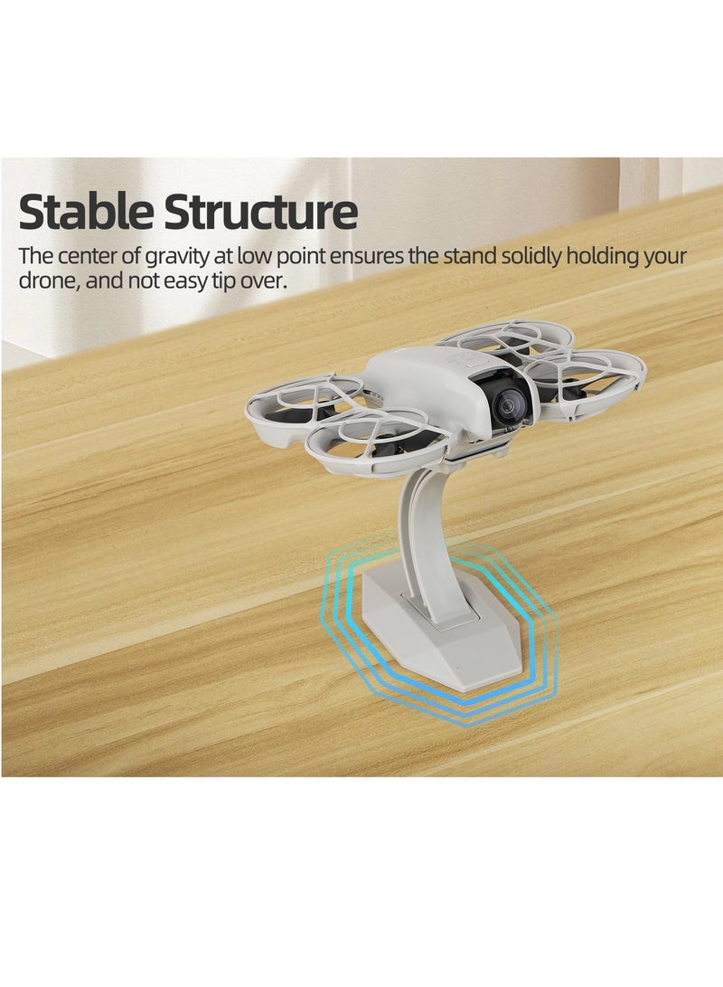 Beauenty Drone Display Rack for DJI NEO Drone Tablet Holder Drone Display Stand Desktop Plastic Bracket for Drone - Image 3