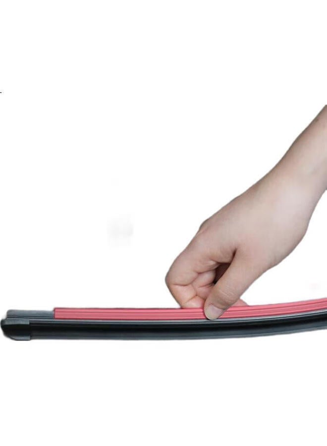 AOLIN Boneless Wiper Blades For Haval H6 Sport Edition (11/12/13 Models) 14-19 Models 17 Models Original Original Size A Grade Rubber Strip U-Shaped - Image 3
