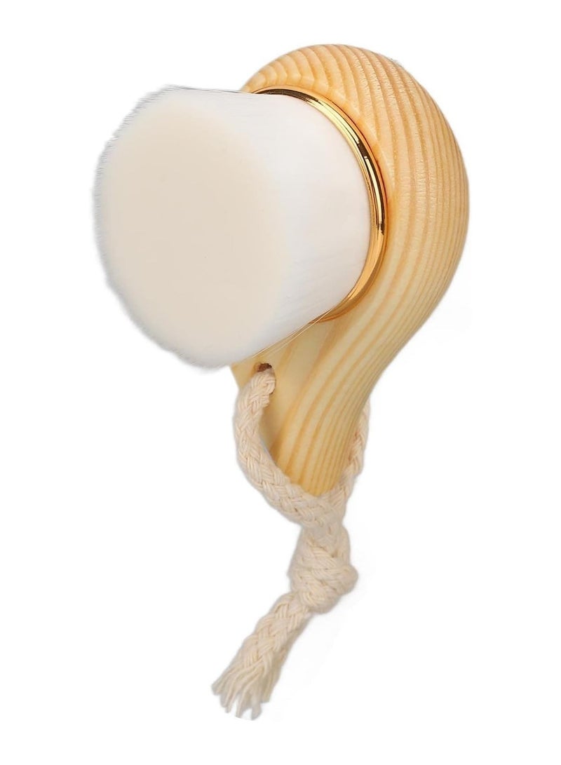 Generic Manual Facial Brush, Ultra Soft Face Scrubber for Gentle Pore Cleaning  - Image 1