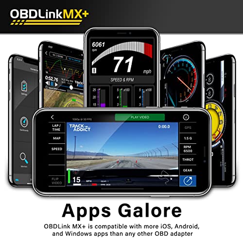 OBDLink MX+ OBD2 Bluetooth Scanner for iPhone, Android, and Windows - Image 4
