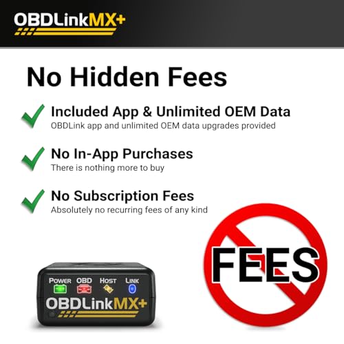 OBDLink MX+ OBD2 Bluetooth Scanner for iPhone, Android, and Windows - Image 5