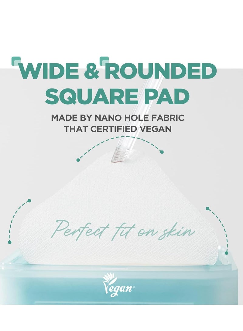 MEDIHEAL Madecassoside Blemish Pad | Square Cotton Facial Toner Pads With Centella Asiatica & Madecassoside | Anti Blemish Face Pads To Improve Uneven Skin Tone | 100 Pads - Image 4