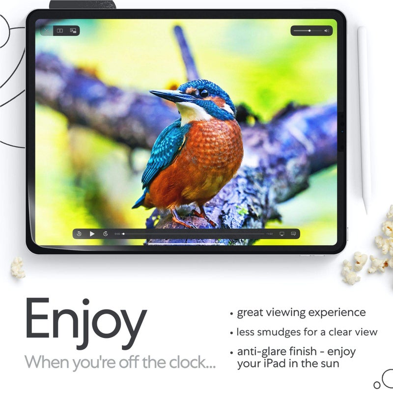 Paperlike 2.0 (النموذج السابق) لجهاز iPad 10.2" - واقي شاشة للرسم والكتابة كما على الورق - Image 5